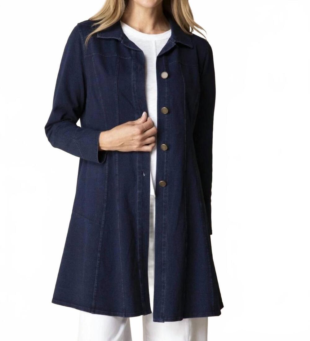NEW HABITAT stonewash london jacket in blue